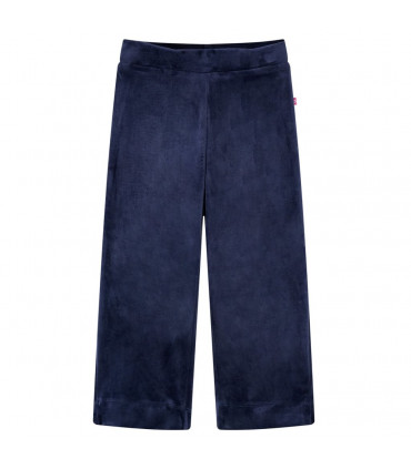 Kids' Pants Velvet Dark Blue 128
