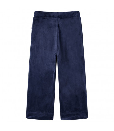 Kids' Pants Velvet Dark Blue 128