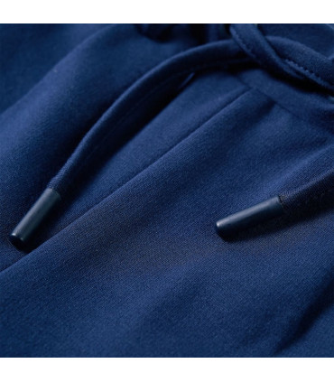 Kids' Pants with Drawstring Navy Blue 128