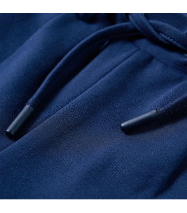 Kids' Pants with Drawstring Navy Blue 140