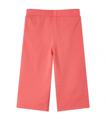 Kids' Pants with Wide Legs Coral 140