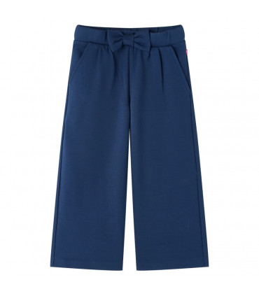 Kids' Pants with Wide Legs Navy 116
