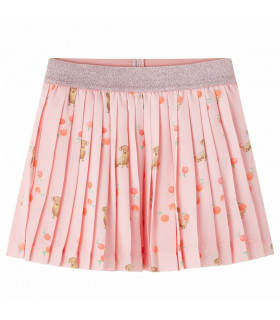 Kids' Pleated Skirt Light Orange 104