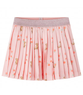 Kids' Pleated Skirt Light Orange 116