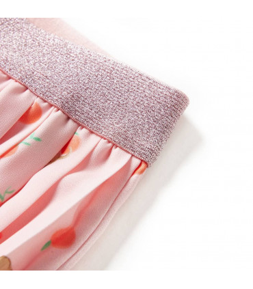 Kids' Pleated Skirt Light Orange 116