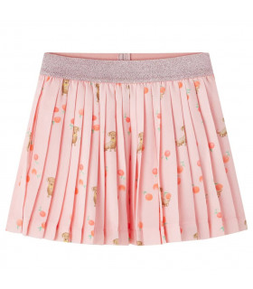Kids' Pleated Skirt Light Orange 128