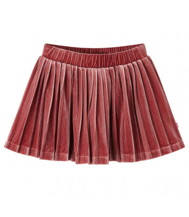 Kids' Pleated Skirt Medium Pink 140