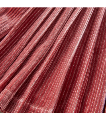 Kids' Pleated Skirt Medium Pink 140