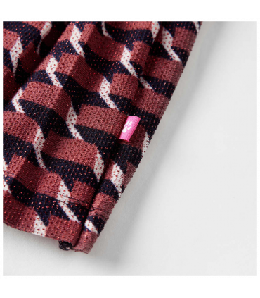 Kids' Pleated Skirt with Glitter Navy 104