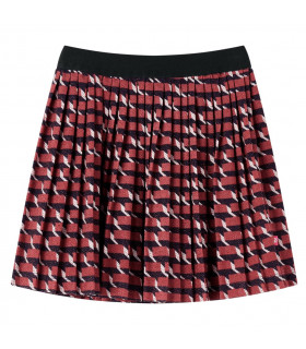 Kids' Pleated Skirt with Glitter Navy 116