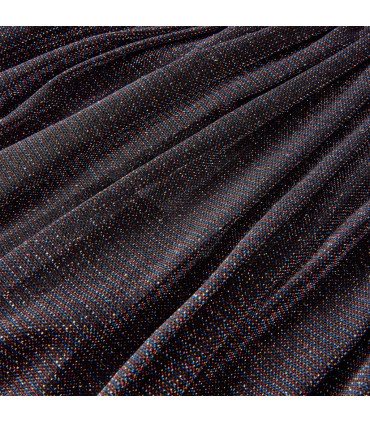 Kids' Pleated Skirt with Glitter Navy 116