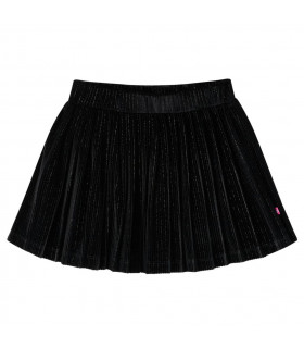 Kids' Pleated Skirt with Lurex Black 116