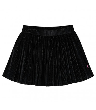 Kids' Pleated Skirt with Lurex Black 116