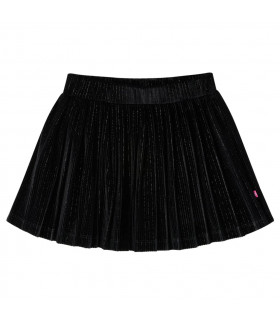 Kids' Pleated Skirt with Lurex Black 128
