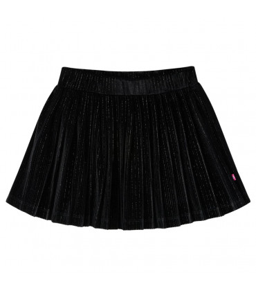 Kids' Pleated Skirt with Lurex Black 128