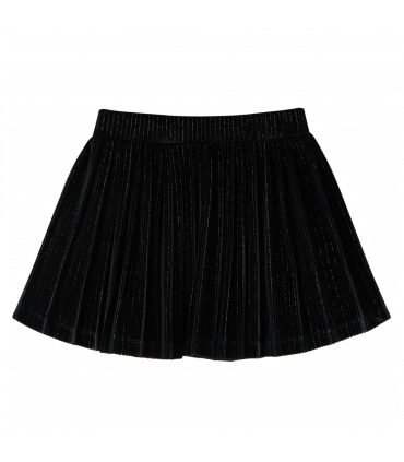 Kids' Pleated Skirt with Lurex Black 128