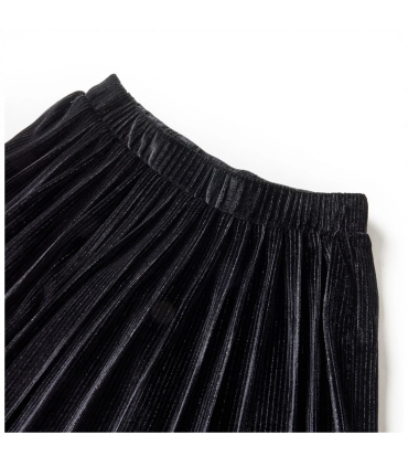 Kids' Pleated Skirt with Lurex Black 128