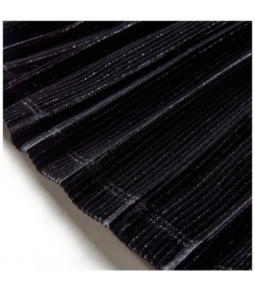 Kids' Pleated Skirt with Lurex Black 128