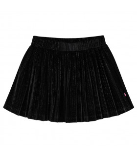 Kids' Pleated Skirt with Lurex Black 92