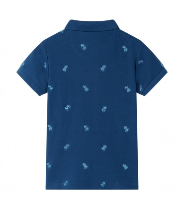 Kids' Polo Shirt Dark Blue 104