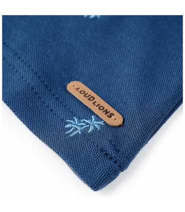 Kids' Polo Shirt Dark Blue 128