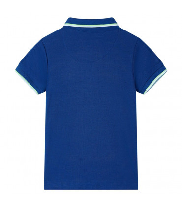 Kids' Polo Shirt Dark Blue 92