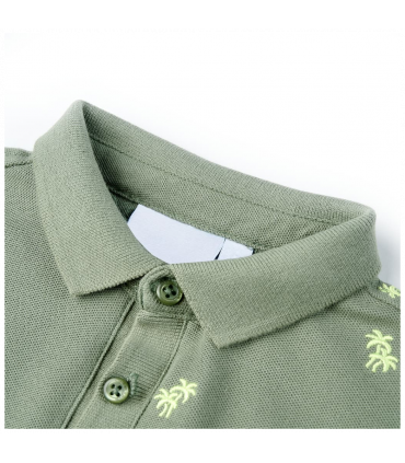 Kids' Polo Shirt Khaki 104