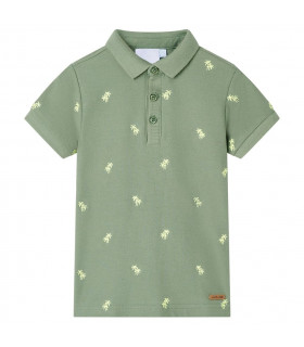 Kids' Polo Shirt Khaki 116