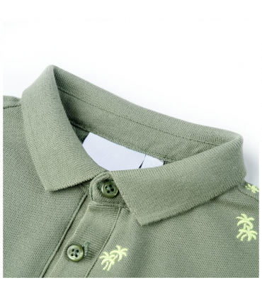 Kids' Polo Shirt Khaki 116