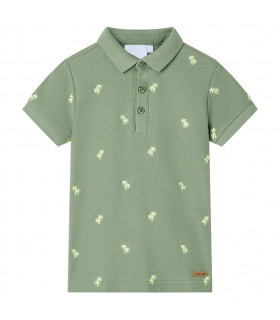 Kids' Polo Shirt Khaki 128