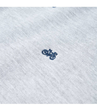 Kids' Polo Shirt  Grey Melange 116