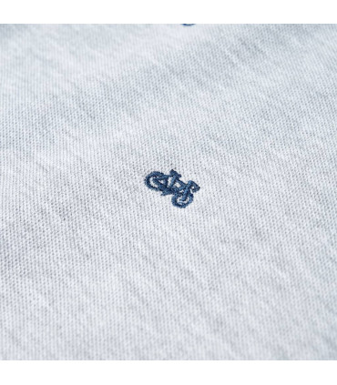 Kids' Polo Shirt  Grey Melange 128