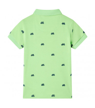 Kids' Polo Shirt  Neon Green 104