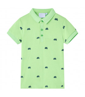 Kids' Polo Shirt  Neon Green 92