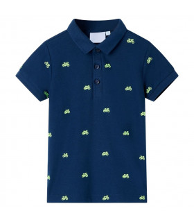 Kids' Polo Shirt Navy 128