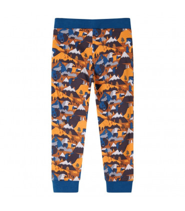 Kids' Pyjamas with Long Sleeves Cognac 128