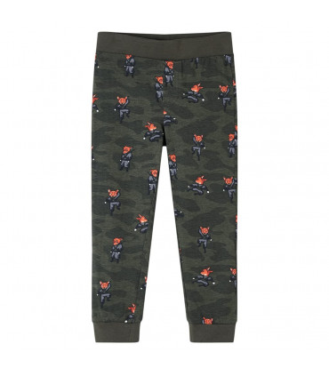 Kids' Pyjamas with Long Sleeves Khaki 116