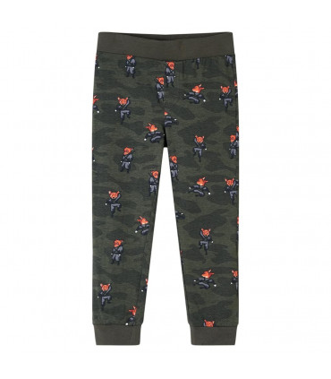 Kids' Pyjamas with Long Sleeves Khaki 92