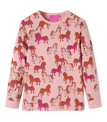 Kids' Pyjamas with Long Sleeves Light Pink 104