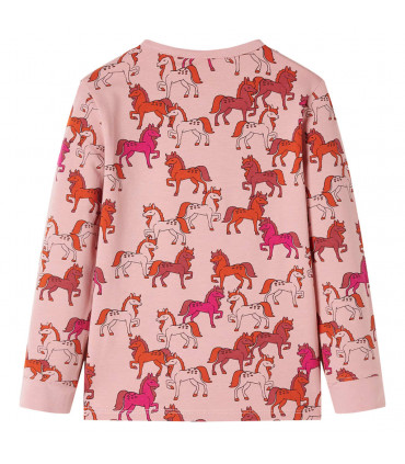 Kids' Pyjamas with Long Sleeves Light Pink 104