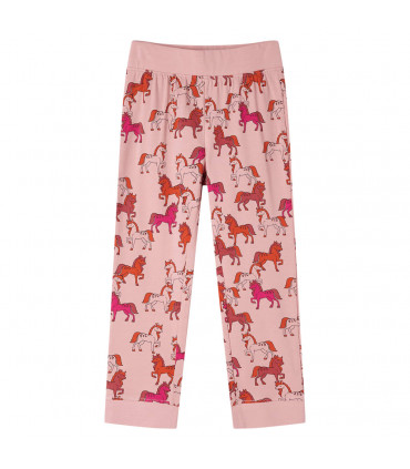 Kids' Pyjamas with Long Sleeves Light Pink 104