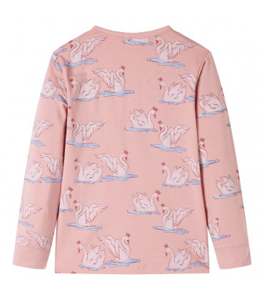 Kids' Pyjamas with Long Sleeves Light Pink 104