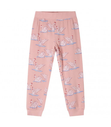 Kids' Pyjamas with Long Sleeves Light Pink 128