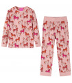 Kids' Pyjamas with Long Sleeves Light Pink 92