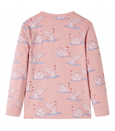 Kids' Pyjamas with Long Sleeves Light Pink 92