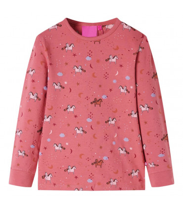 Kids' Pyjamas with Long Sleeves Old Pink 104