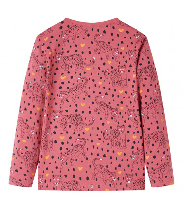 Kids' Pyjamas with Long Sleeves Old Pink 116