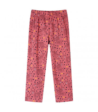 Kids' Pyjamas with Long Sleeves Old Pink 116