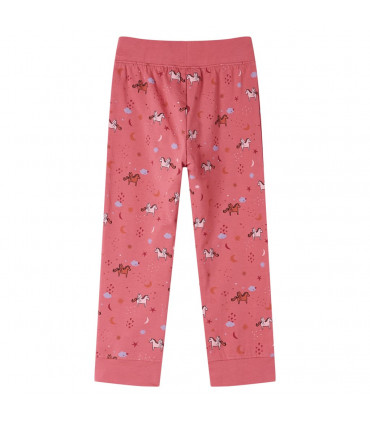 Kids' Pyjamas with Long Sleeves Old Pink 128