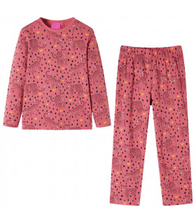 Kids' Pyjamas with Long Sleeves Old Pink 128